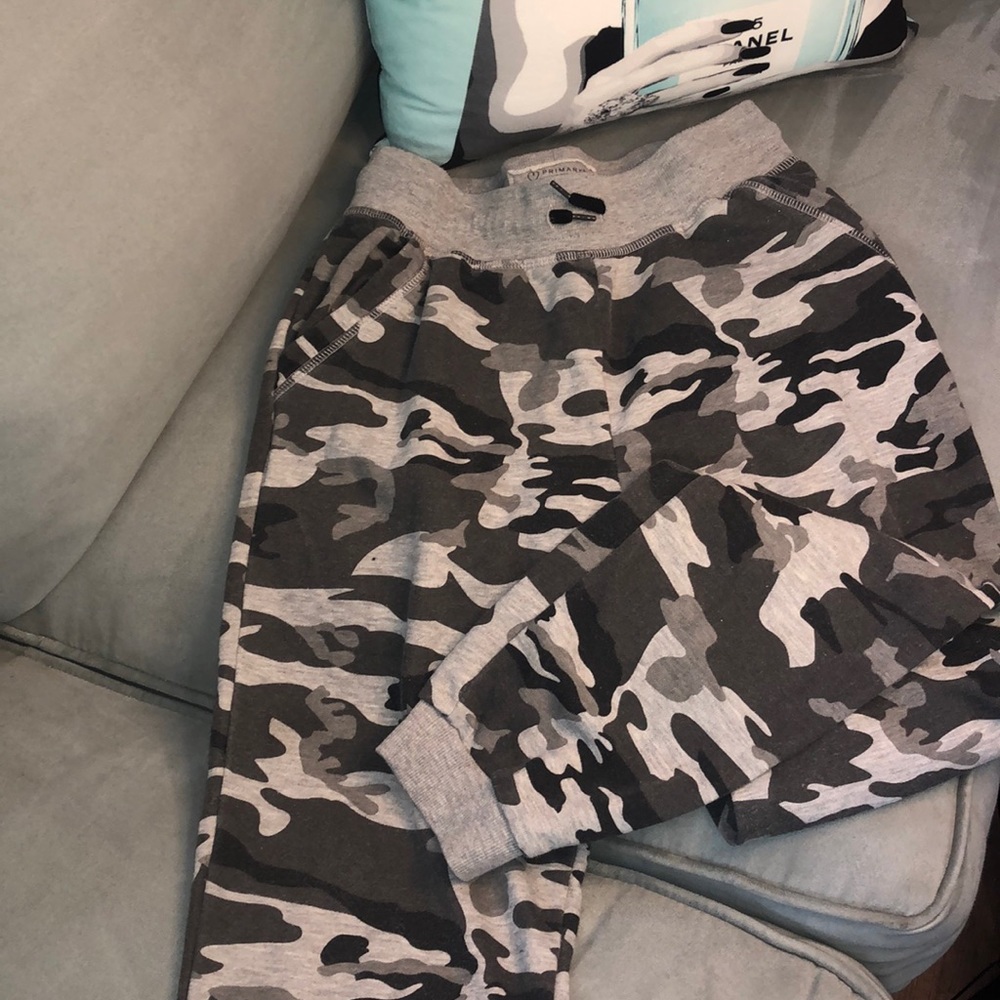 SWEATPANTS GREY CAMO